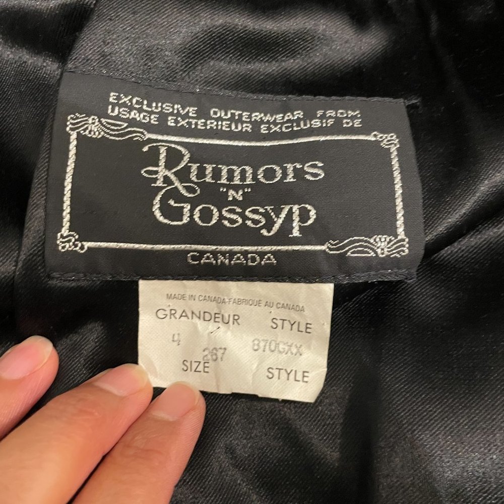 Y2K Canadian Made Leather Jacket -M/L- - Picture 13 of 16
